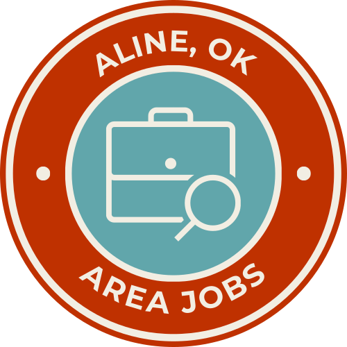 ALINE, OK AREA JOBS logo